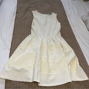 Cream lace dress